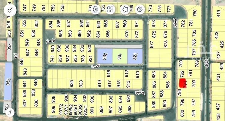 أرض للبيع في شارع 156 السيف, حي السيف, مدينة الدمام, المنطقة الشرقية