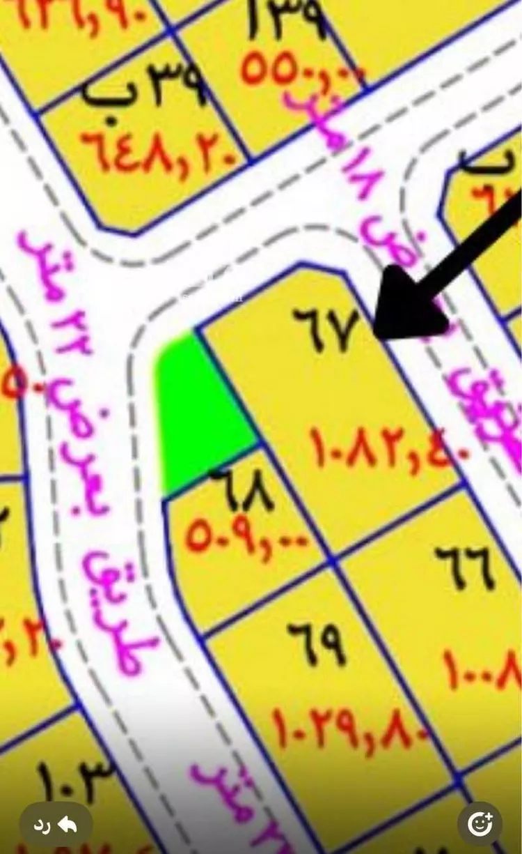 أرض للبيع في شارع 00000, حي القدس 1, مدينة جازان, منطقة جازان