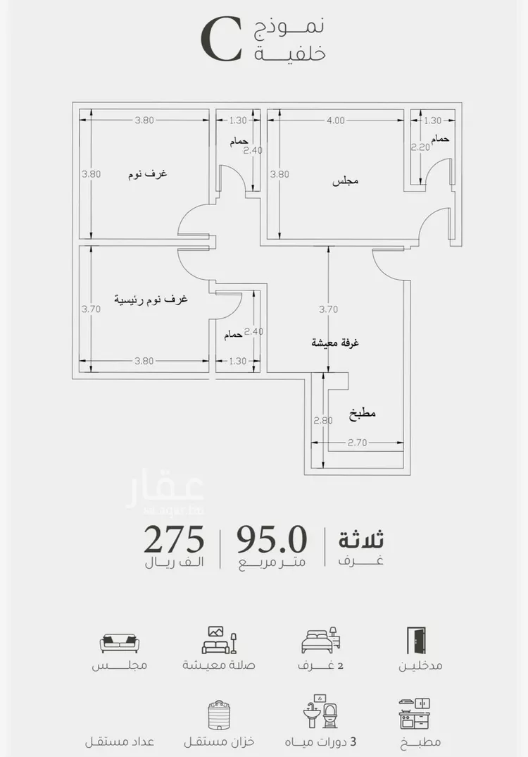Apartment for Sale in Jeddah Ar Rayan