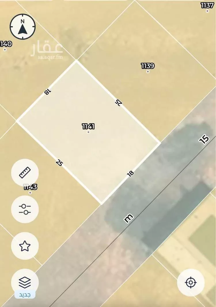 أرض للبيع في حي عريض, مدينة الرياض, منطقة الرياض صورة 2