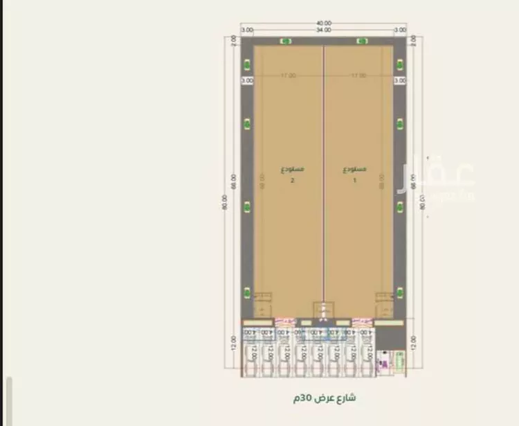 محل للبيع في شارع رقم 30, حي المنصورية, مدينة الرياض, منطقة الرياض صورة 2