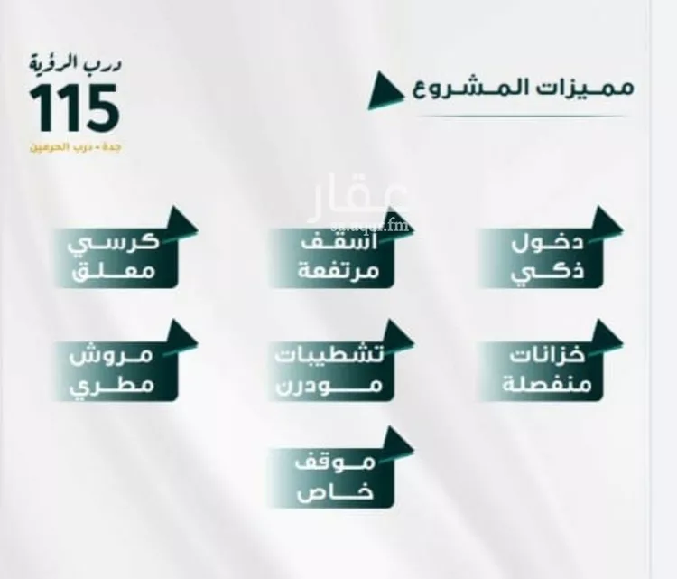 شقة للبيع في شارع ابو ذر الغفاري, حي الفيحاء, مدينة جدة, منطقة مكة المكرمة صورة 2