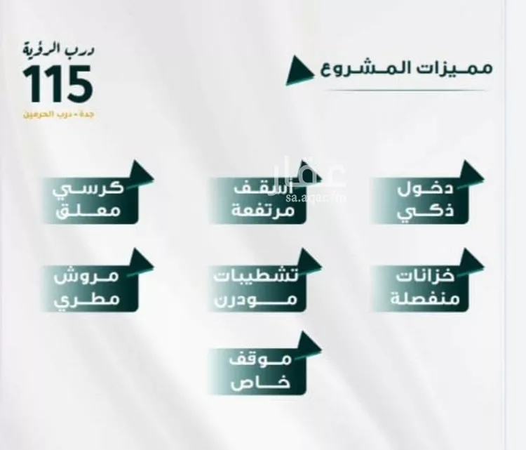 شقة للبيع في شارع ابو ذر الغفاري, حي الفيحاء, مدينة جدة, منطقة مكة المكرمة صورة 2