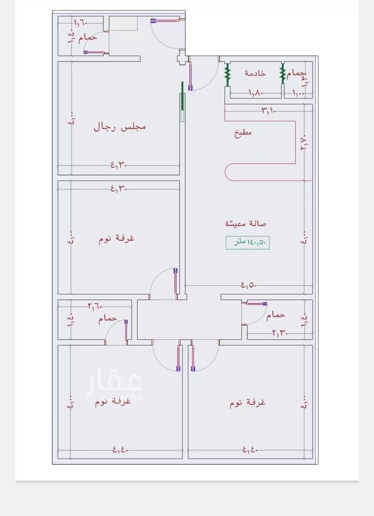 شقة للبيع في شارع عمر الخردلي, حي الجامعة, مدينة جدة, منطقة مكة المكرمة