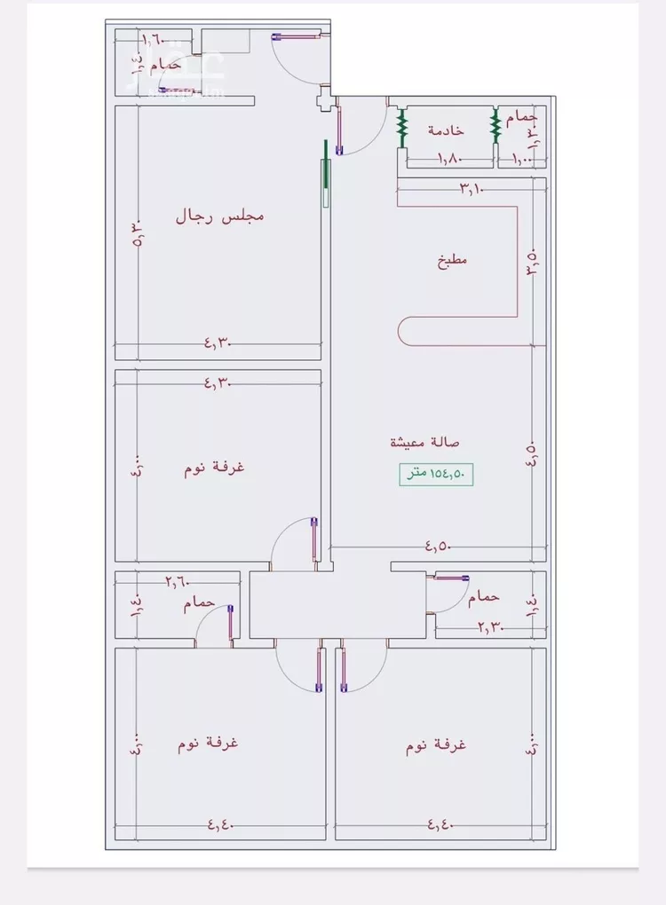 شقة للبيع في شارع عمر الخردلي, حي الجامعة, مدينة جدة, منطقة مكة المكرمة