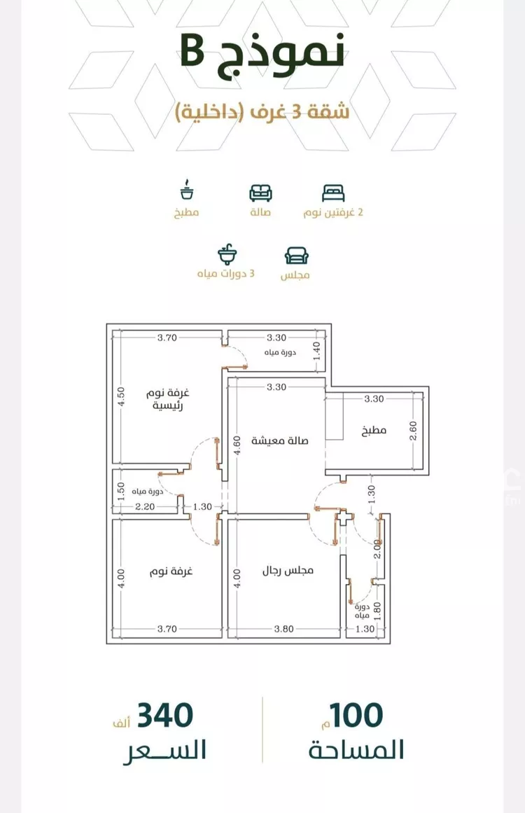 Apartment for Sale in Jeddah Ar Rabwah