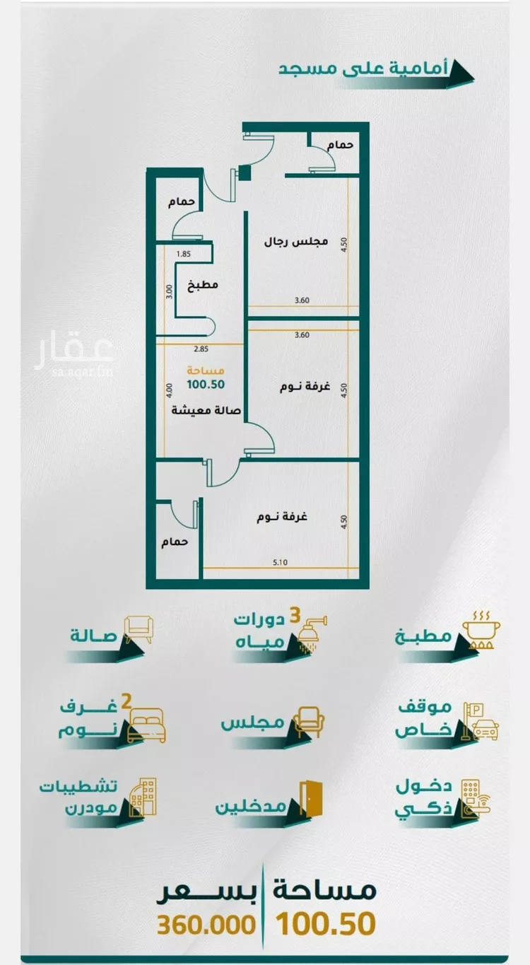 Apartment for Sale in Jeddah Al Jame'ah صورة 2