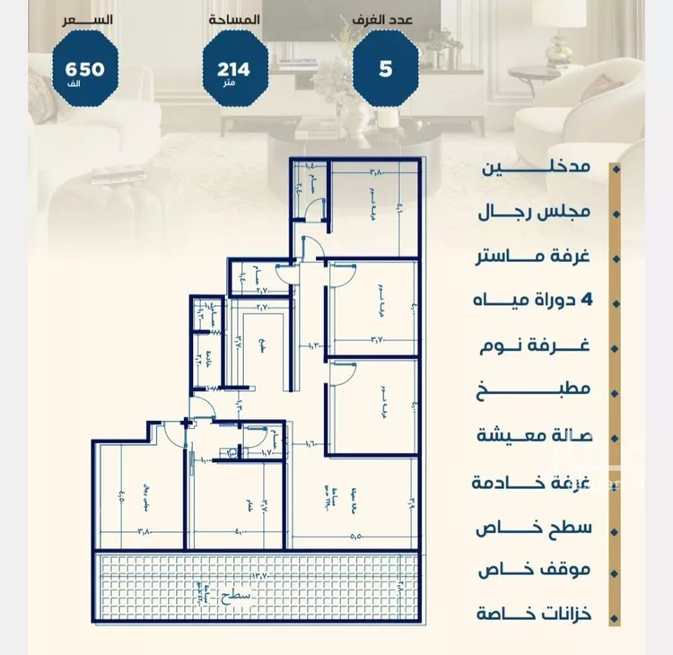 شقة للبيع في شارع ابن الشرف, حي الجامعة, مدينة جدة, منطقة مكة المكرمة صورة 2