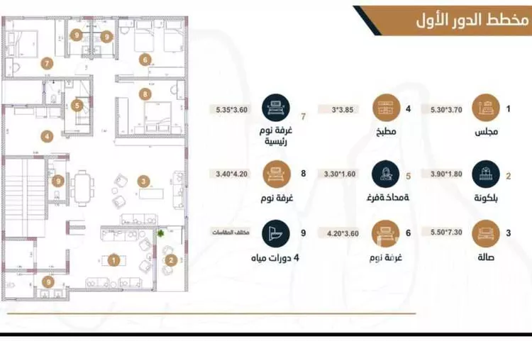 دور للإيجار في شارع التراث, حي الحمراء, مدينة الرياض, منطقة الرياض 10