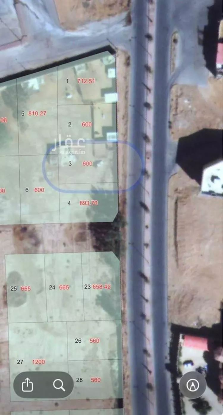 Land for Sale in Sakaka Al Lakaat
