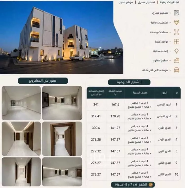 شقة للبيع في شارع 88876, حي المهدية, مدينة الرياض, منطقة الرياض