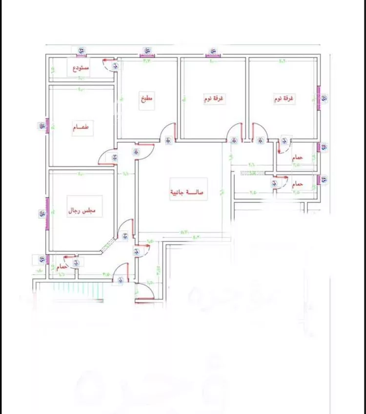 شقة للإيجار في شارع إبراهيم الأحدب ، حي الهدا ، الخرج ، الخرج