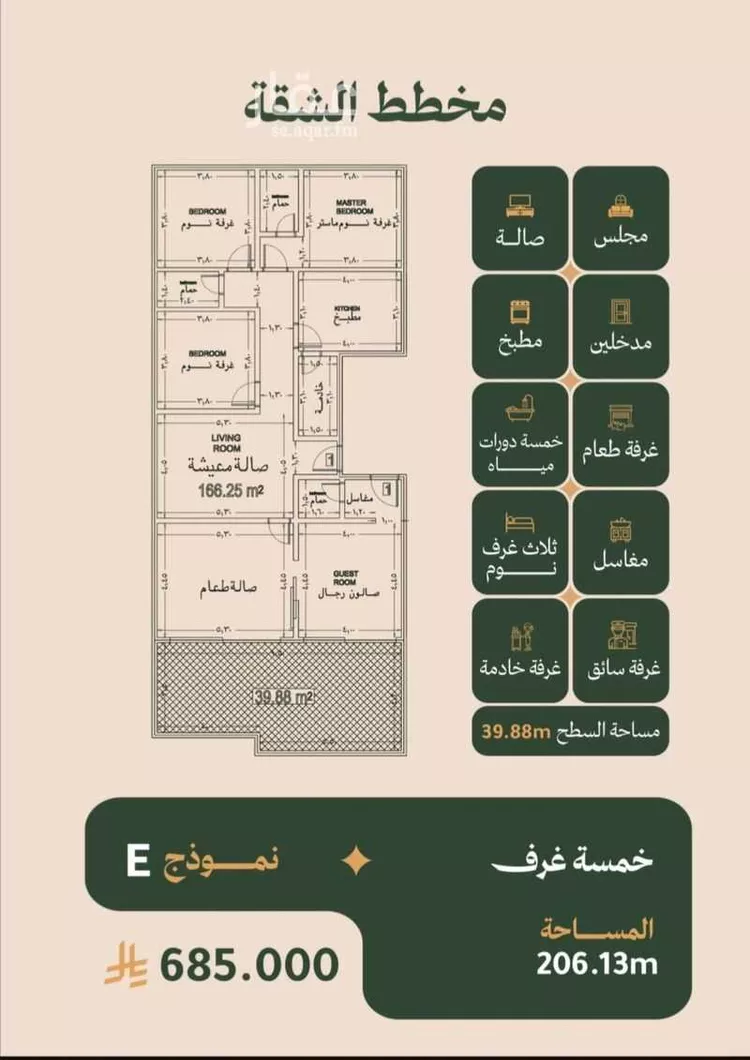 شقة للبيع في شارع عمر الخزاعي, حي الفيصلية, مدينة جدة, منطقة مكة المكرمة صورة 4