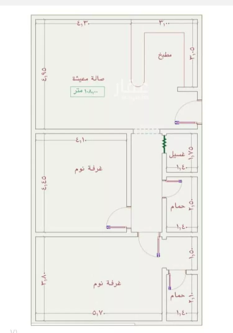 شقة للبيع في شارع عمر الخردلي, حي الجامعة, مدينة جدة, منطقة مكة المكرمة
