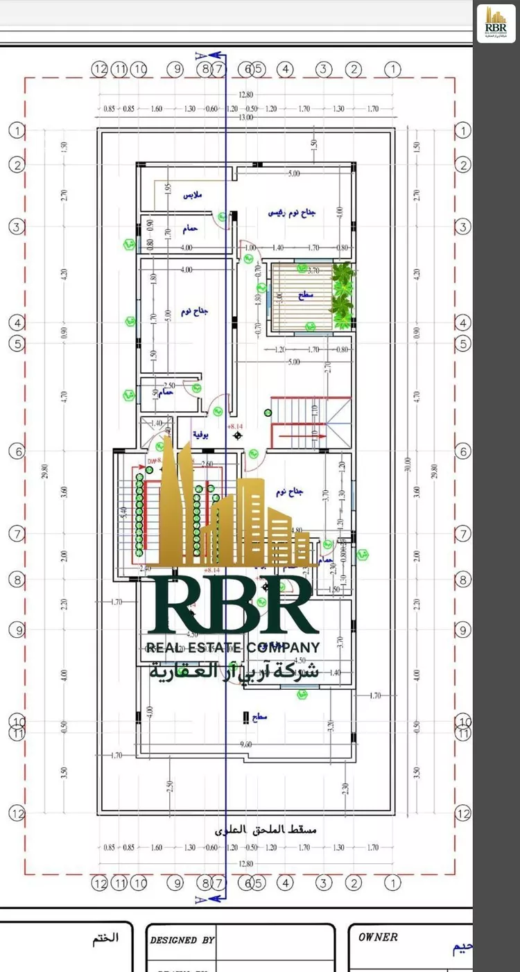 فيلا للبيع في شارع خويلد بن مرة, حي الربوة, مدينة الرياض, منطقة الرياض صورة 3