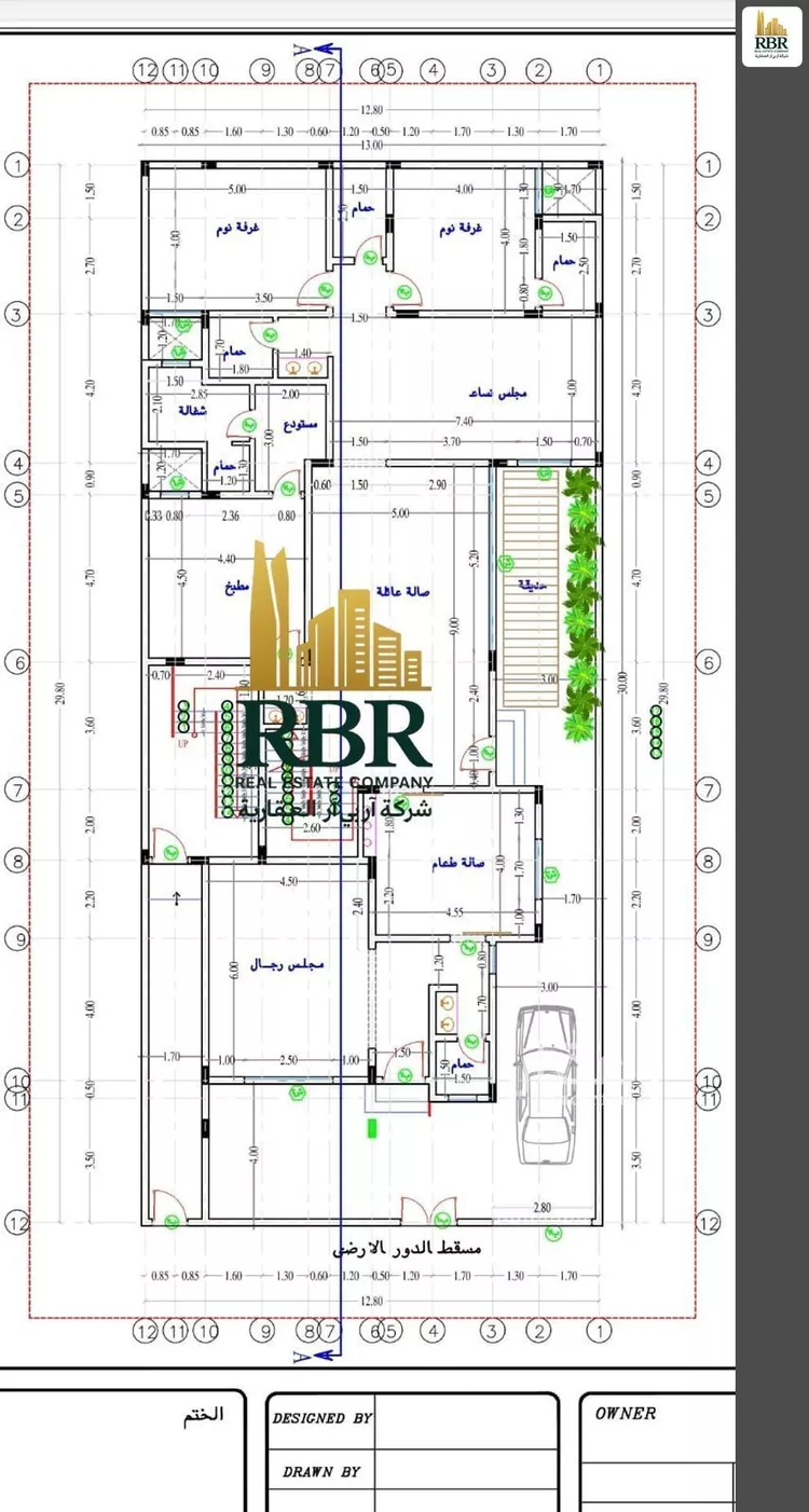 فيلا للبيع في شارع خويلد بن مرة, حي الربوة, مدينة الرياض, منطقة الرياض صورة 2