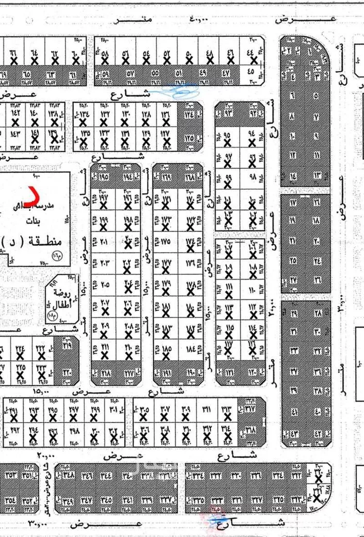 أرض للبيع في حي الورود الثاني, مدينة الاحساء, المنطقة الشرقية