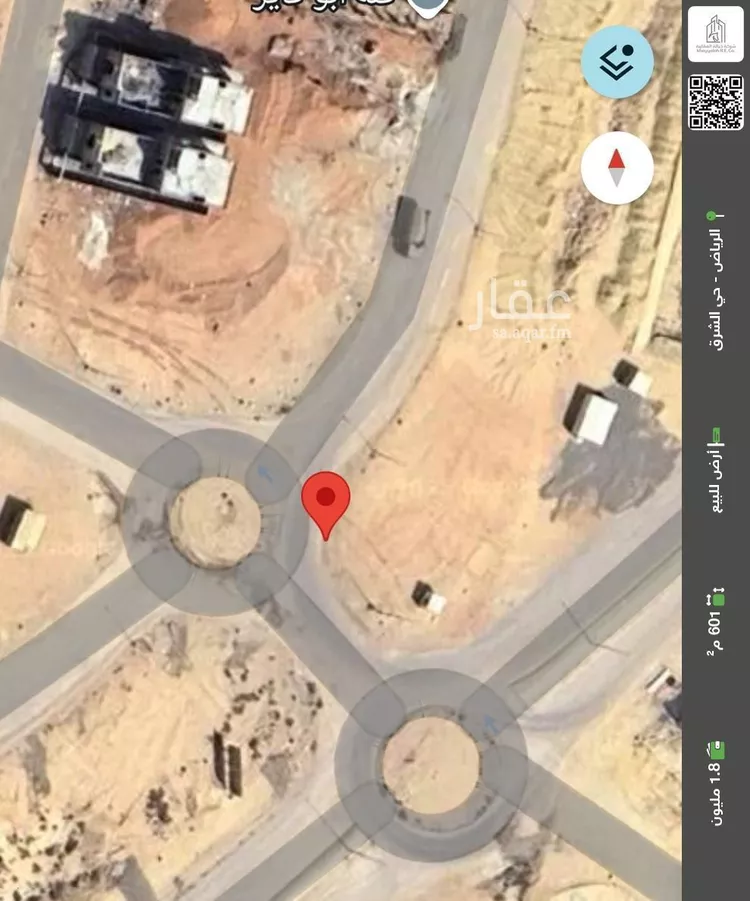 أرض للبيع في شارع أبي أيوب اليمامي, حي المرجان, مدينة الرياض, منطقة الرياض صورة 2