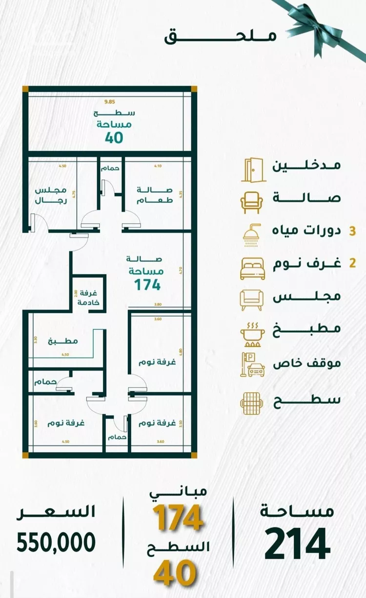شقة للبيع في شارع بير سلوي, حي مشرفة, مدينة جدة, منطقة مكة المكرمة