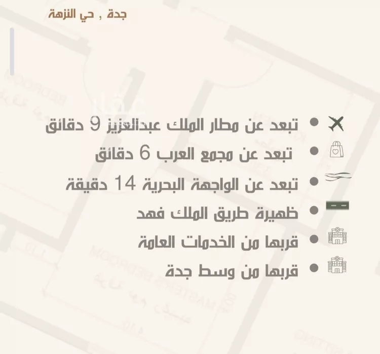 شقة للبيع في حي النزهة, مدينة جدة, منطقة مكة المكرمة صورة 3