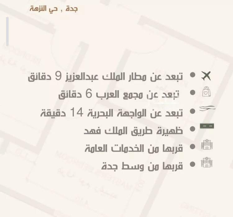 شقة للبيع في حي النزهة, مدينة جدة, منطقة مكة المكرمة صورة 2