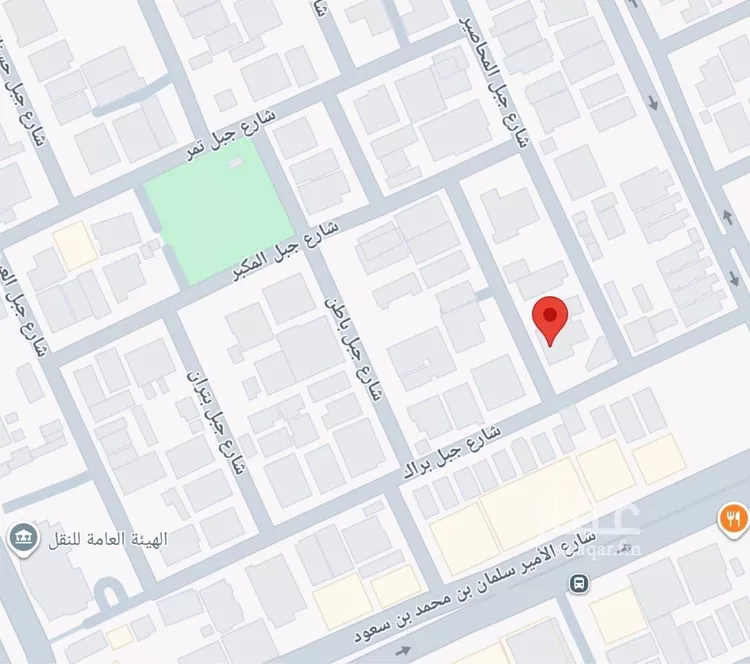 أرض للبيع في شارع جبل براك, حي الصحافة, مدينة الرياض, منطقة الرياض صورة 2