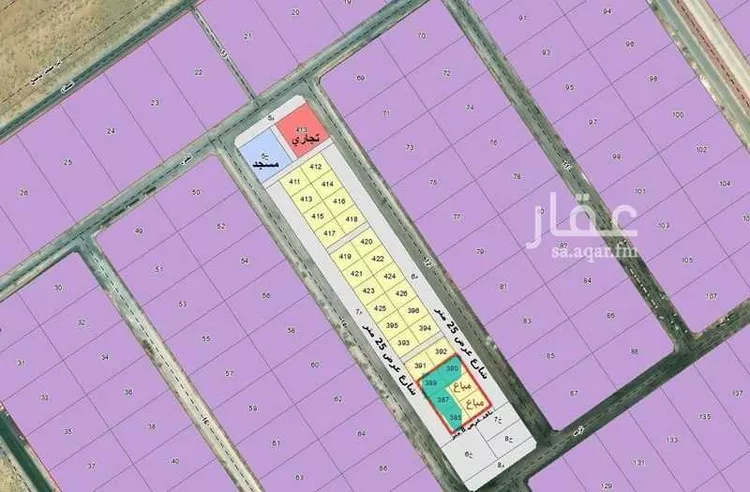أرض للبيع في حي منطقة الخدمات المساندة, مدينة الدمام, المنطقة الشرقية