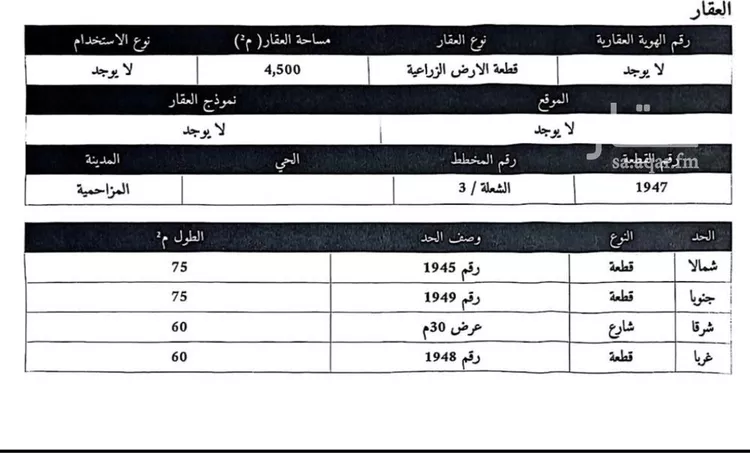أرض للبيع في شارع الحنية, حي تجمع سكاني الحنية, مدينة تجمع سكاني الحنية, منطقة الرياض