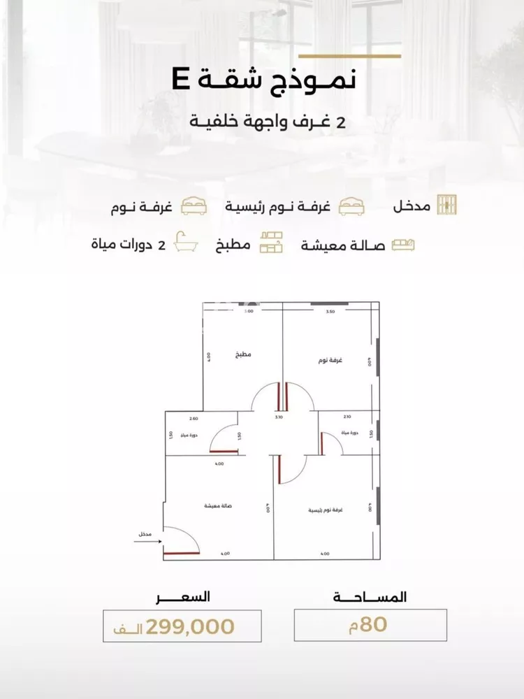 شقة للبيع في شارع الناصر بن الأحمر, حي الصفاء, مدينة جدة, منطقة مكة المكرمة صورة 3