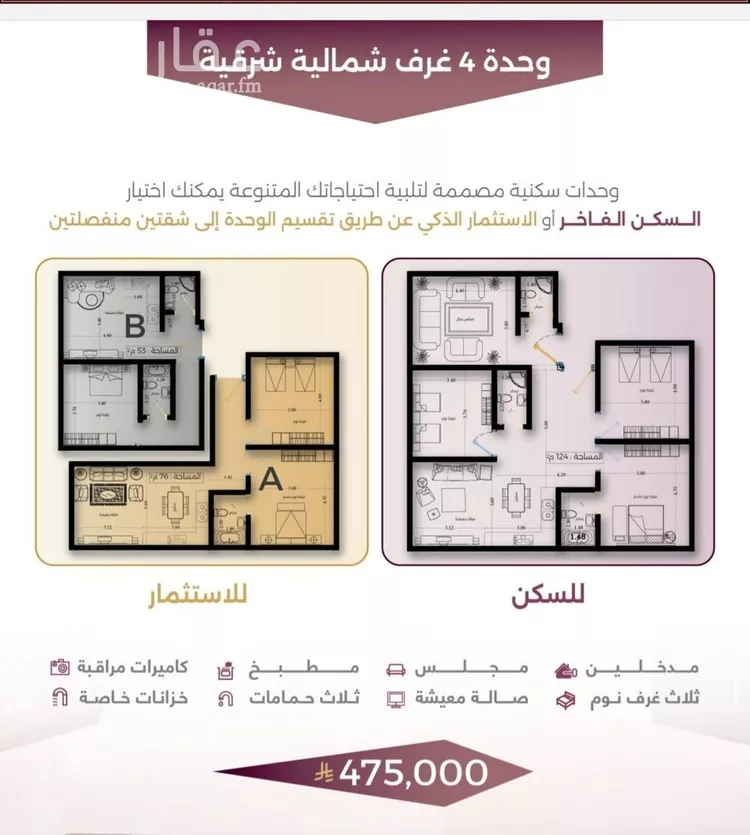 شقة للبيع في شارع محمد محمود زاهد, حي السليمانية, مدينة جدة, منطقة مكة المكرمة