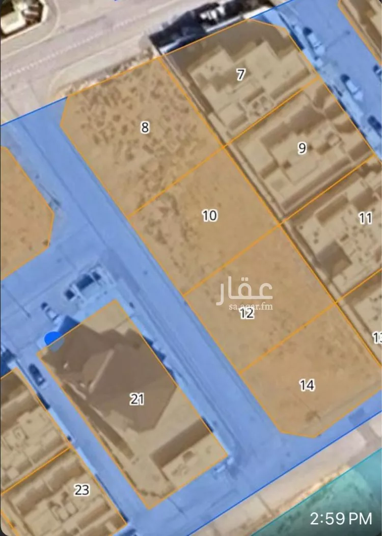 أرض للبيع في شارع حبيب ابن عوف العبدي, حي القويع, مدينة بريده, منطقة القصيم صورة 2