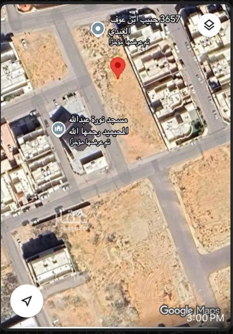 أرض للبيع في حي القويع, مدينة بريده, منطقة القصيم صورة 2