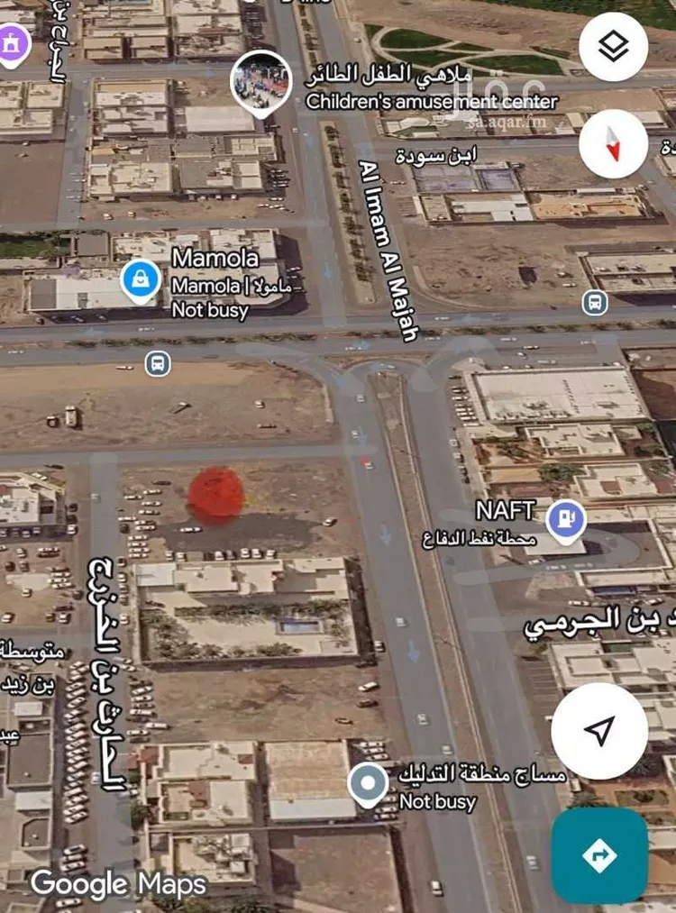 أرض للإيجار في شارع ابن ماجه, حي الدفاع, مدينة المدينة المنورة, منطقة المدينة المنورة