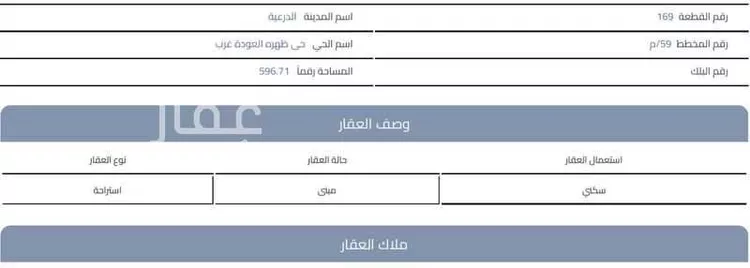 أرض للبيع في الدرعية ، الدرعية