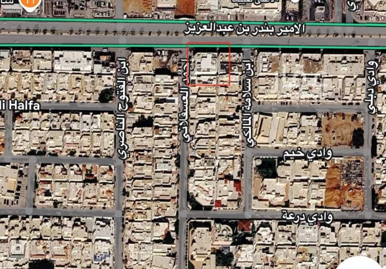 عمارة للبيع في شارع الأمير بندر بن عبدالعزيز, حي الأندلس, مدينة الرياض, منطقة الرياض 1 صورة