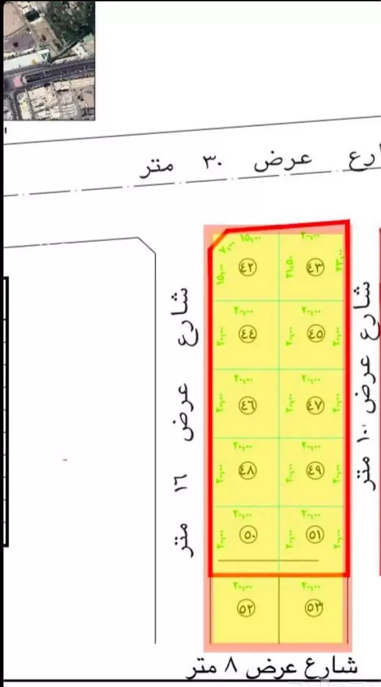 أرض للبيع في شارع عبد الرحمن بن حميد بن عمرو, حي طيبة, مدينة خميس مشيط, منطقة عسير