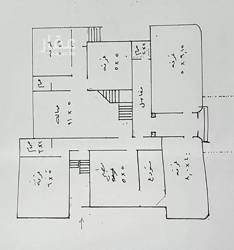 فيلا للبيع في شارع الامير سطام بن عبدالعزيز, حي الغدير, مدينة الغاط, منطقة الرياض صورة 2