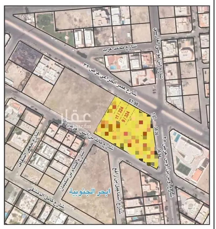 أرض للبيع في شارع اوس ابن اوس, حي أبحر الجنوبية, مدينة جدة, منطقة مكة المكرمة صورة 4