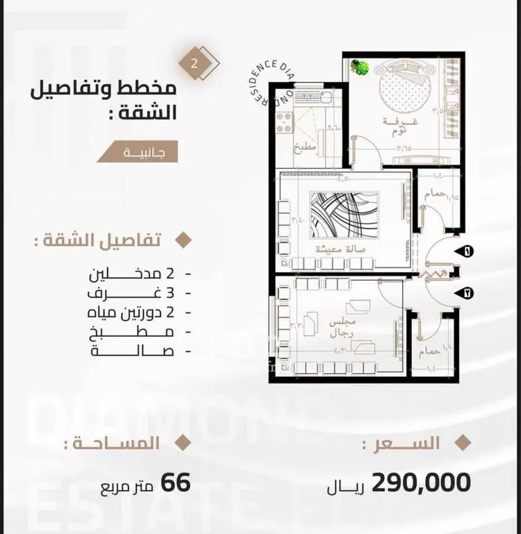 شقة للبيع في شارع شارع عتاب إبن أسيد رضى الله عنه, حي بطحاء قريش, مدينة مكه المكرمه, منطقة مكة المكرمة صورة 5