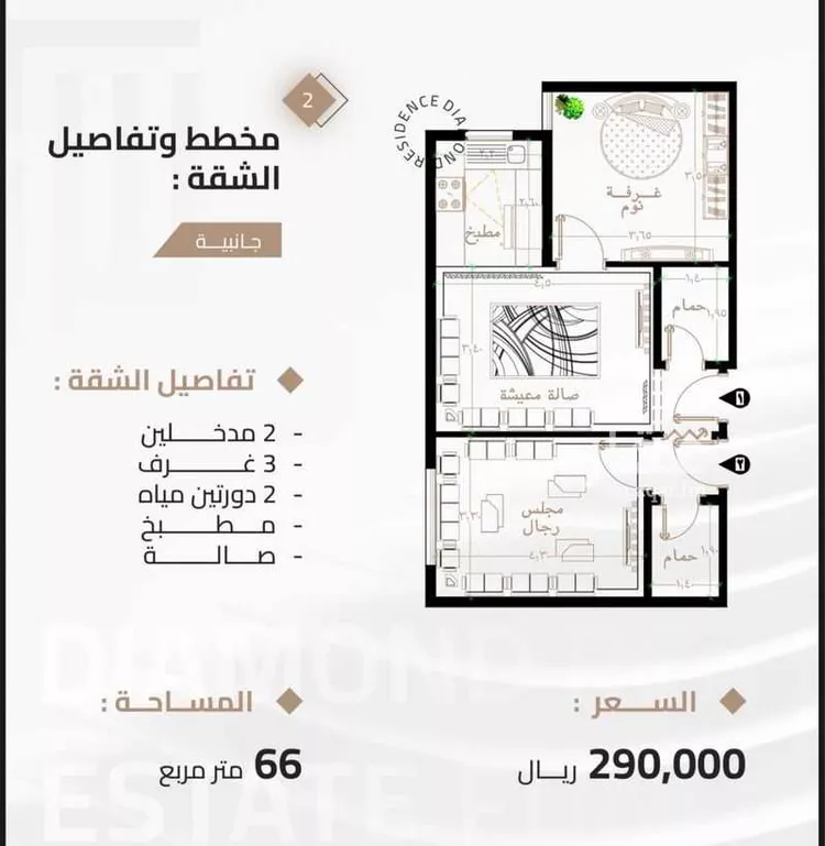 Apartment for Sale in Mecca Batha Quraysh صورة 3