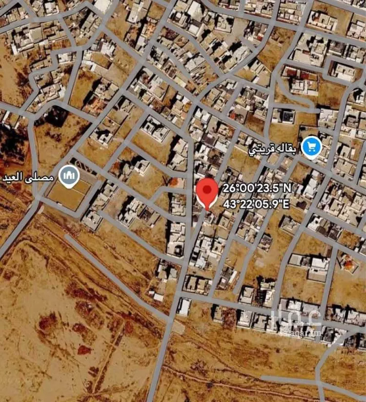 أرض للبيع في شارع شارع  أحمد بن حنبل, حي القرين, مدينة القرين, منطقة القصيم