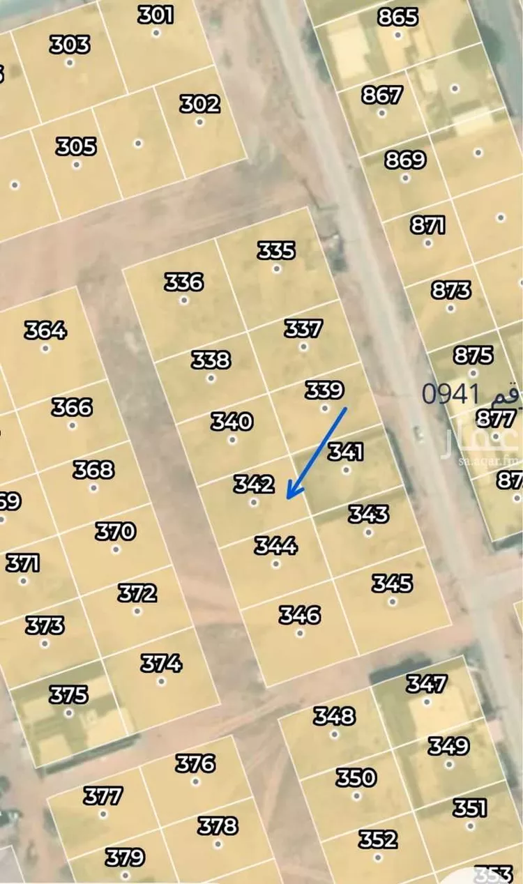 أرض للبيع في شارع مخطط رقم 0941 5 ، الجديدة ، القويعية