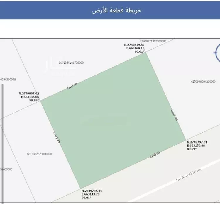 أرض للبيع في شارع 671, حي العارض, مدينة الرياض, منطقة الرياض صورة 2