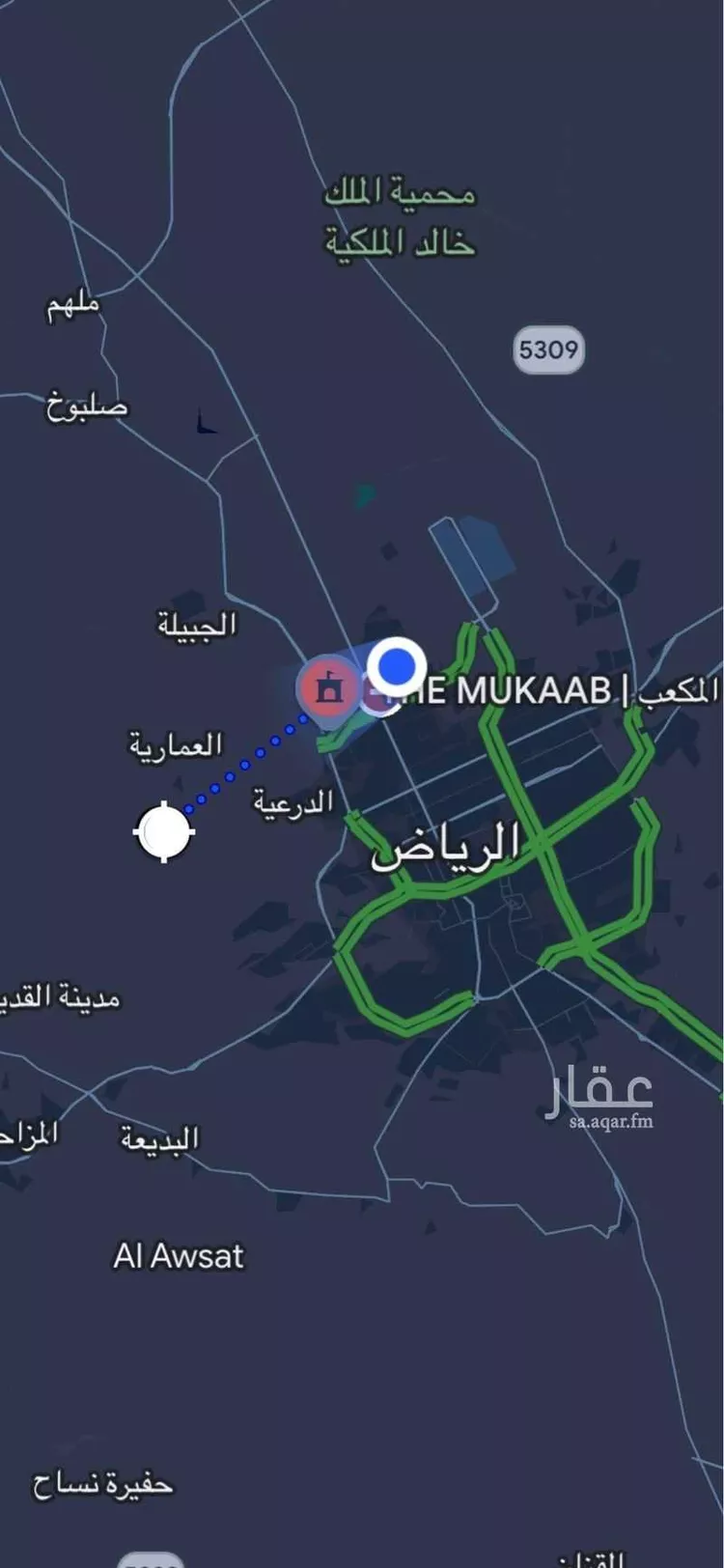استراحة للبيع في شارع العماريه 356, حي مزارع وادى العماريه, مدينة مزارع وادى العماريه, منطقة الرياض صورة 3