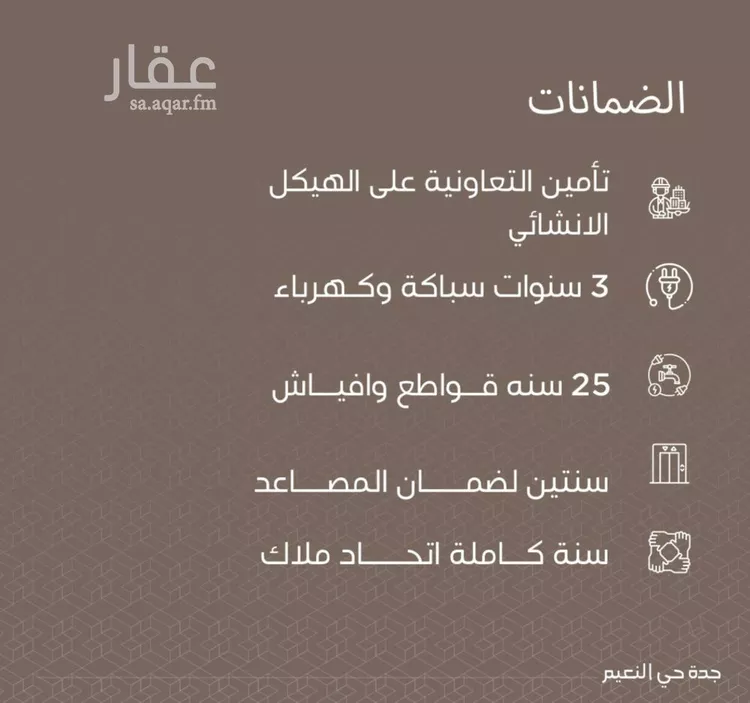 شقة للبيع في شارع ابو سفيان مدلوك, حي النعيم, مدينة جدة, منطقة مكة المكرمة صورة 2