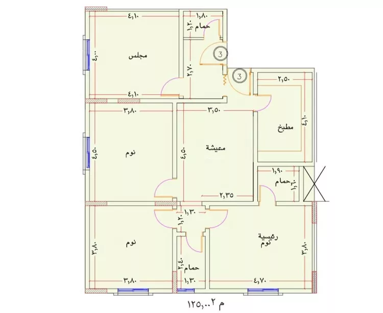 شقة للبيع في شارع الصيد, حي مشرفة, مدينة جدة, منطقة مكة المكرمة صورة 4