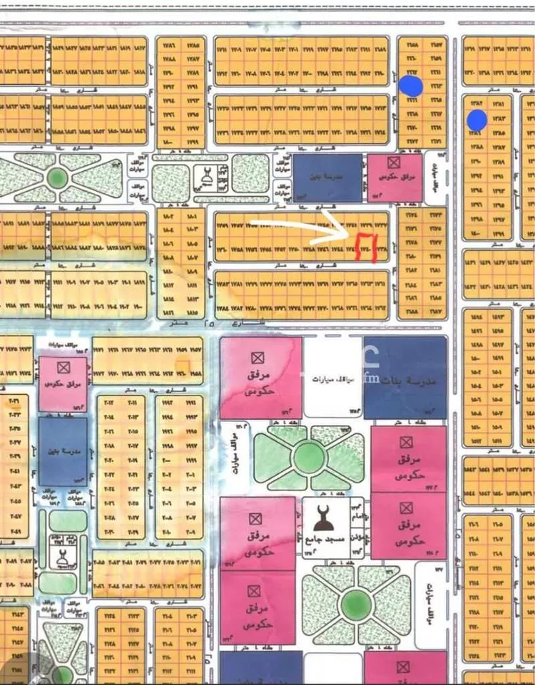 أرض للبيع في شارع المعرفة ، حي الصليب الشرقي ، رابغ ، رابغ