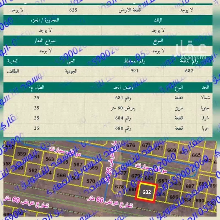 Land for Sale in Taif Jubrah صورة 2