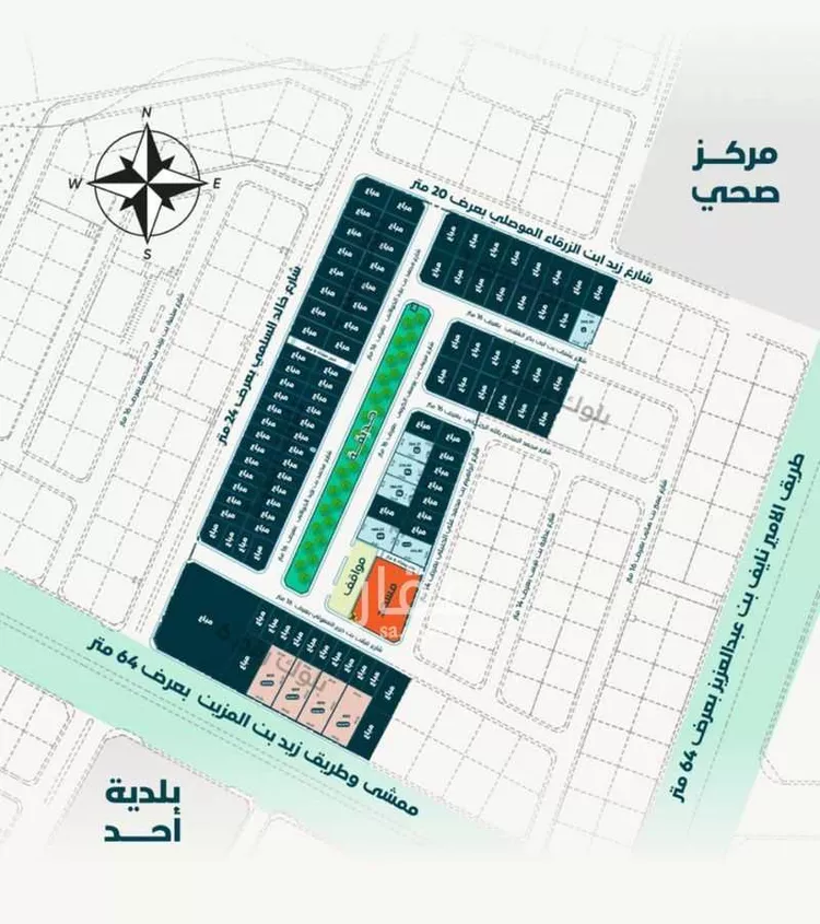 أرض للبيع في شارع زيد بن المزين, حي الزهرة, مدينة المدينة المنورة, منطقة المدينة المنورة صورة 2
