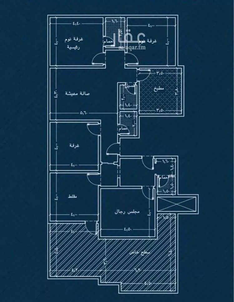 شقة للبيع في شارع عمر بن ابي بكر, حي الريان, مدينة جدة, منطقة مكة المكرمة صورة 3
